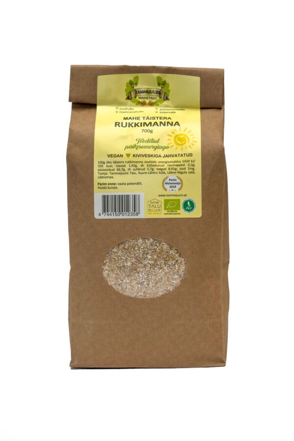 Wholemeal rye semolina (organic) - Image 2