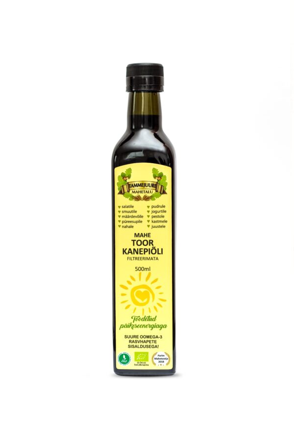 Hemp oil, unfiltered (organic) - Image 6